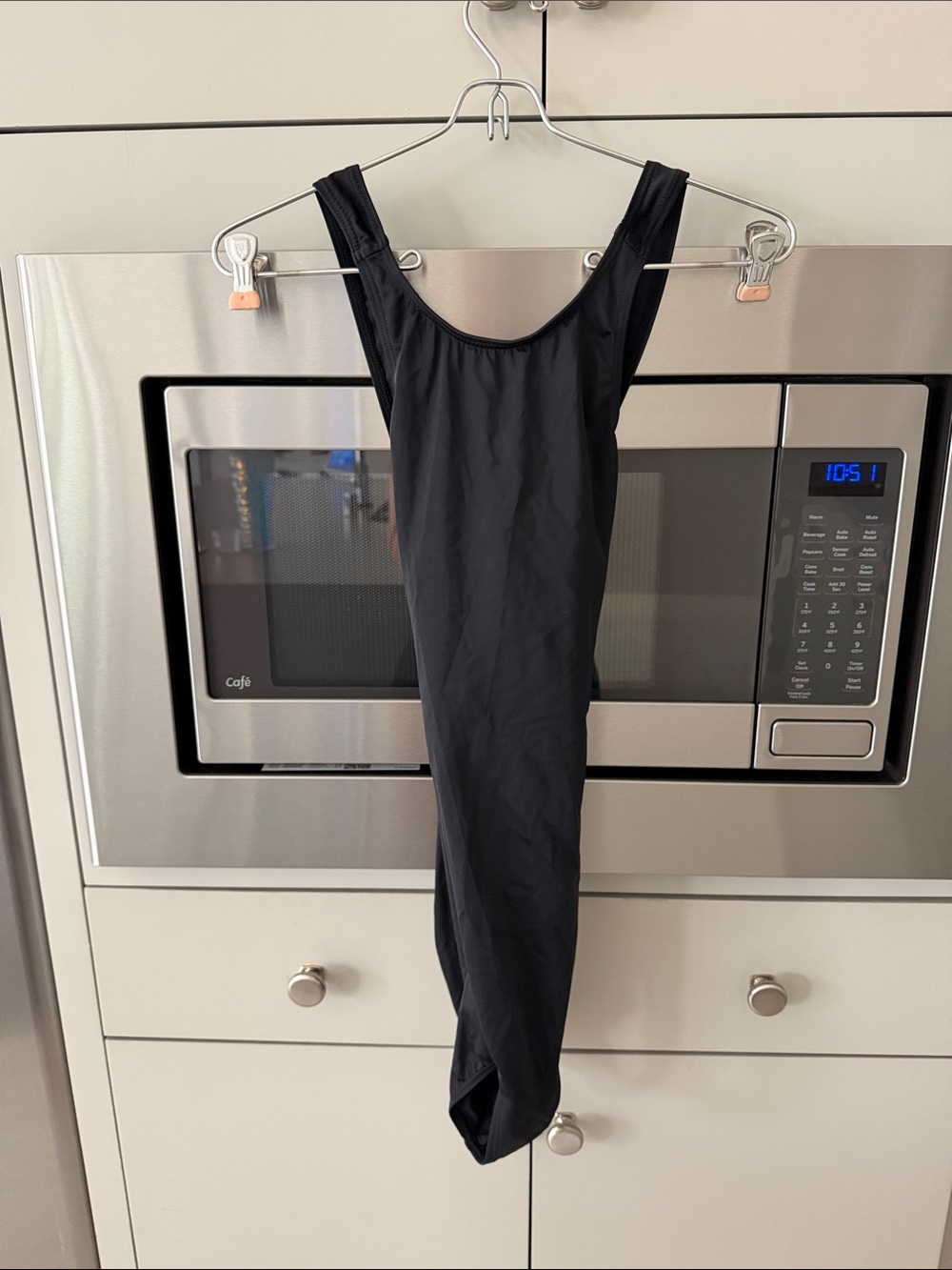 balera Black Scoop-Neck Shapewear Bodysuit